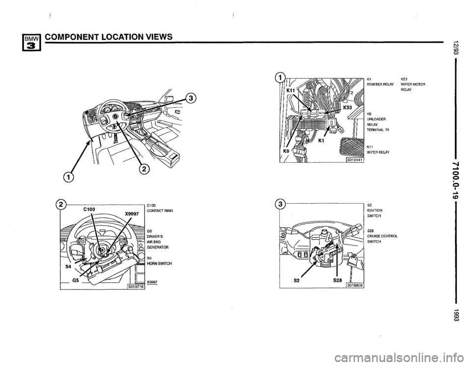BMW 325i 1993 E36 Electrical Troubleshooting Manual 