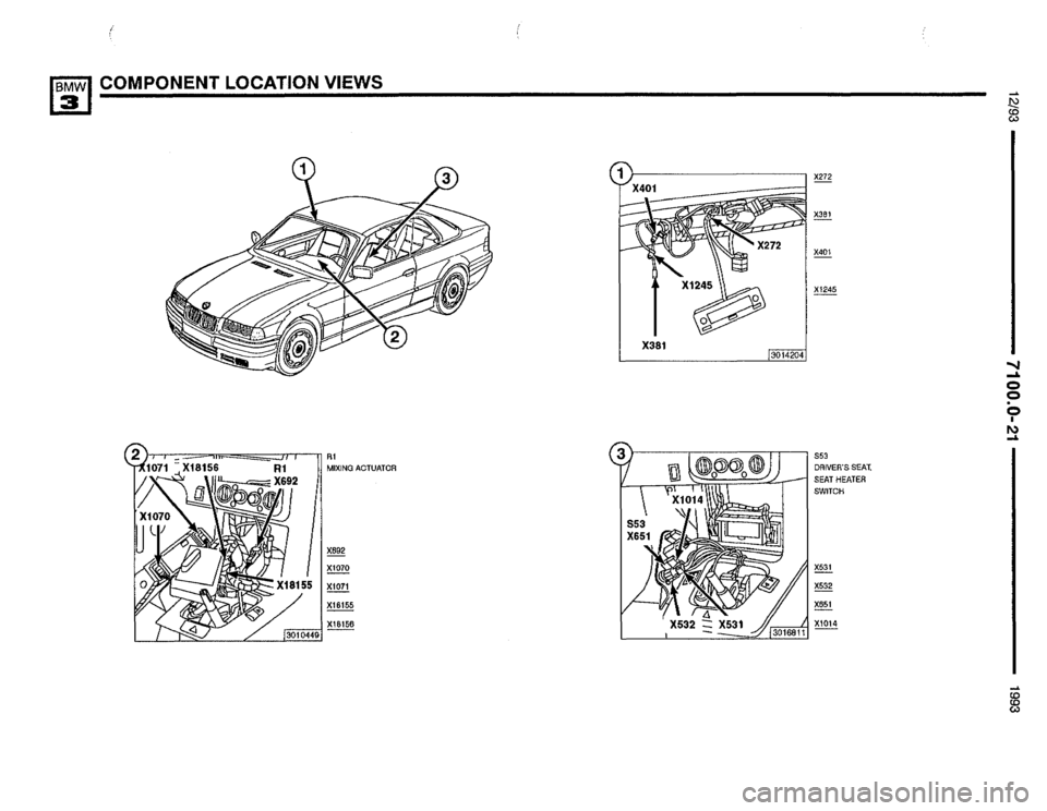 BMW 325i 1993 E36 Electrical Troubleshooting Manual 