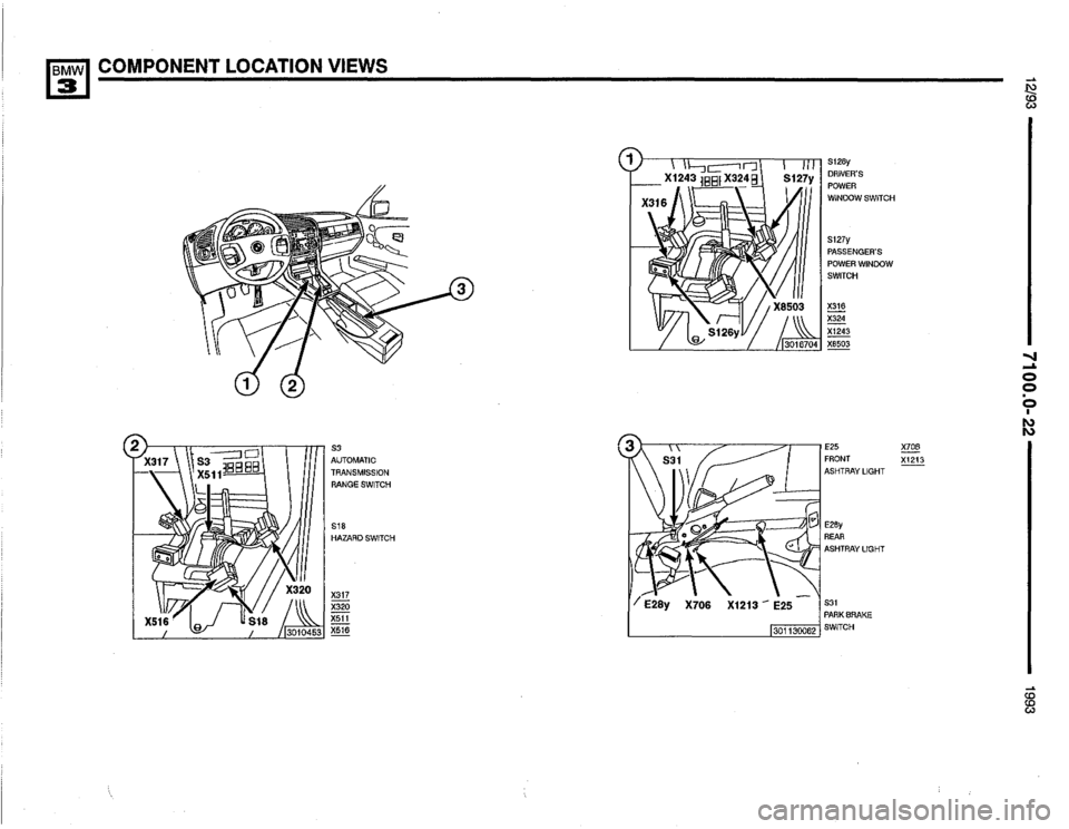 BMW 325i 1993 E36 Electrical Troubleshooting Manual 