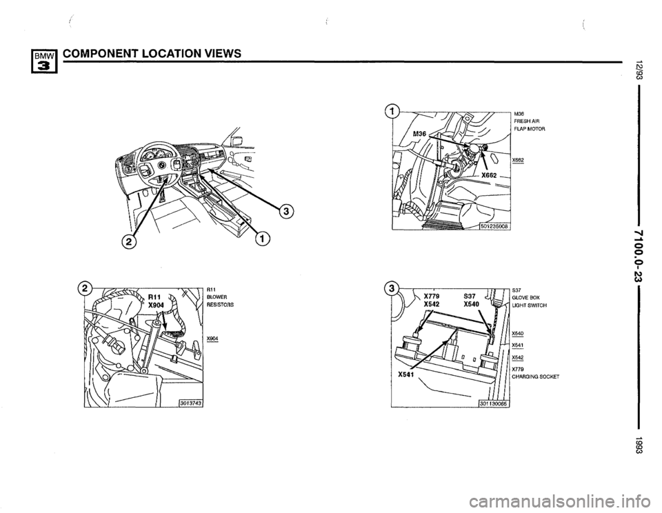 BMW 325i 1993 E36 Electrical Troubleshooting Manual 