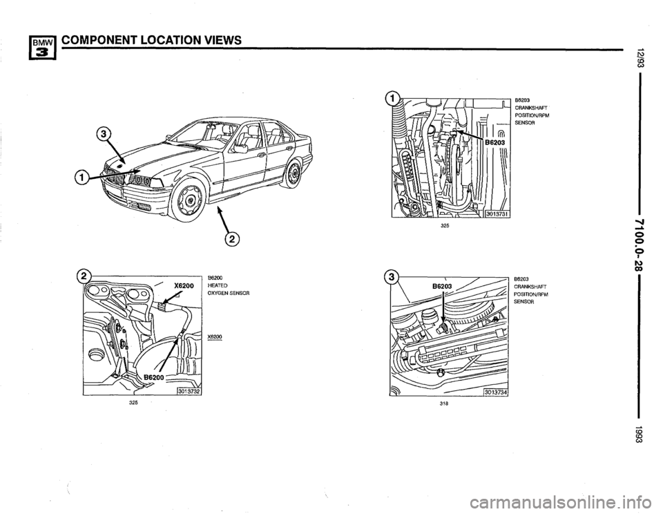 BMW 325i 1993 E36 Electrical Troubleshooting Manual 