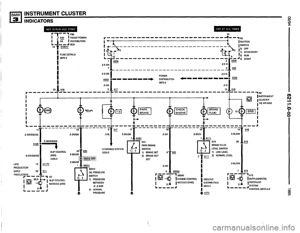 BMW M3 1995 E36 Electrical Troubleshooting Manual 