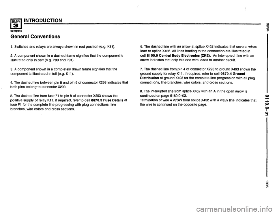 BMW 318ti 1995 E36 Electrical Troubleshooting Manual 
