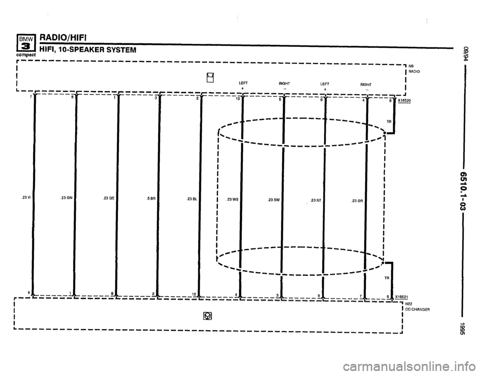 BMW 318ti 1995 E36 Electrical Troubleshooting Manual 