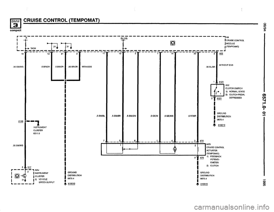 BMW 318ti 1995 E36 Electrical Troubleshooting Manual 