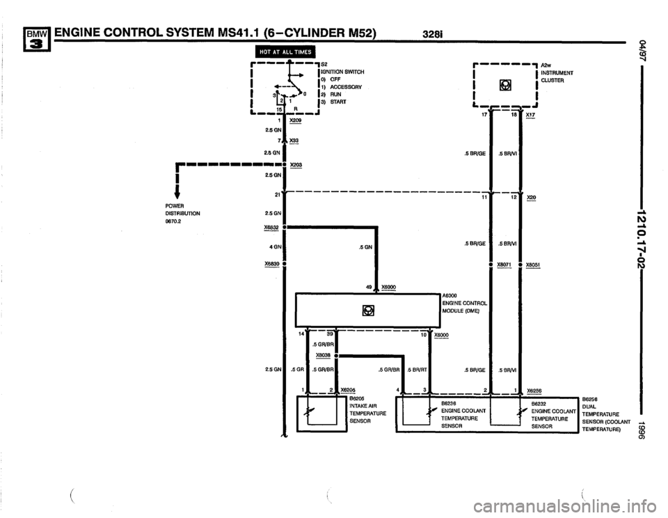 BMW 320i 1996 E36 Electrical Troubleshooting Manual 