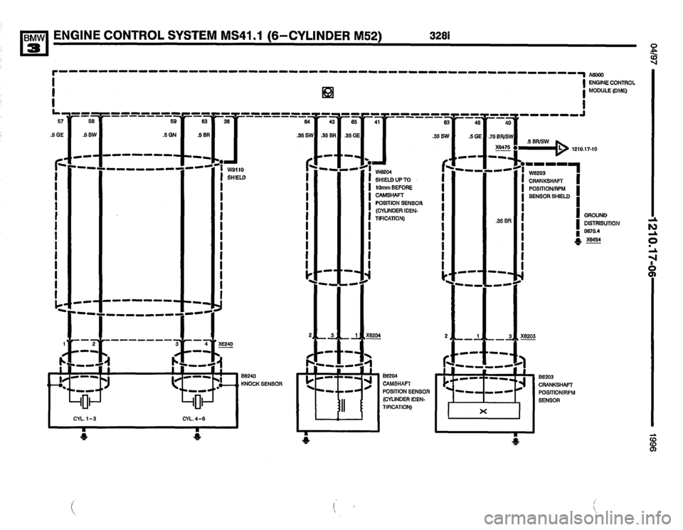 BMW 320i 1996 E36 Electrical Troubleshooting Manual 