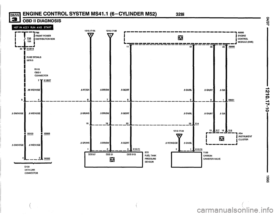 BMW 320i 1996 E36 Electrical Troubleshooting Manual 