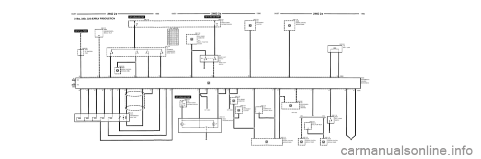 BMW 325i 1996 E36 Electrical Troubleshooting Manual 