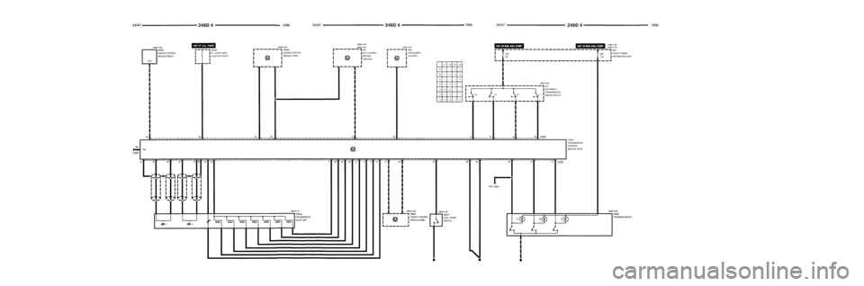 BMW 325i 1996 E36 Electrical Troubleshooting Manual 