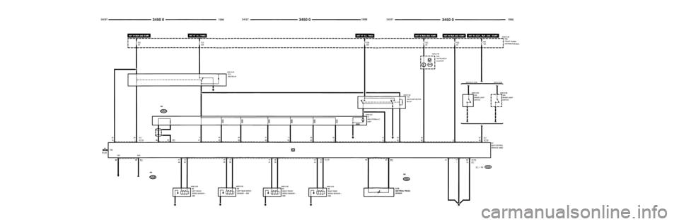 BMW 325i 1996 E36 Electrical Troubleshooting Manual 