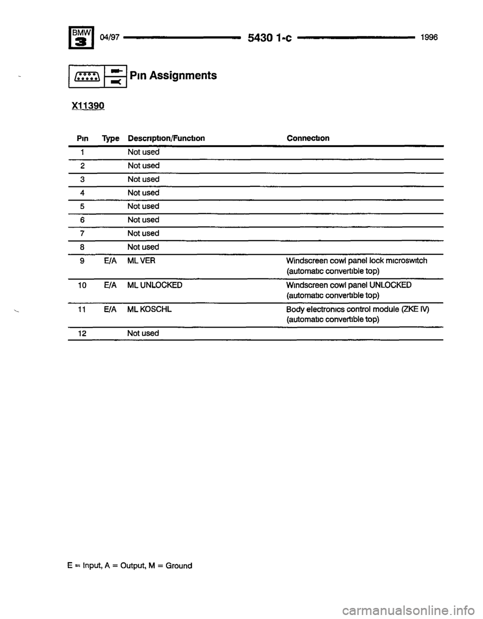 BMW 325i 1996 E36 Electrical Troubleshooting Manual 