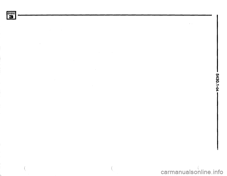 BMW 325i 1996 E36 Electrical Troubleshooting Manual 