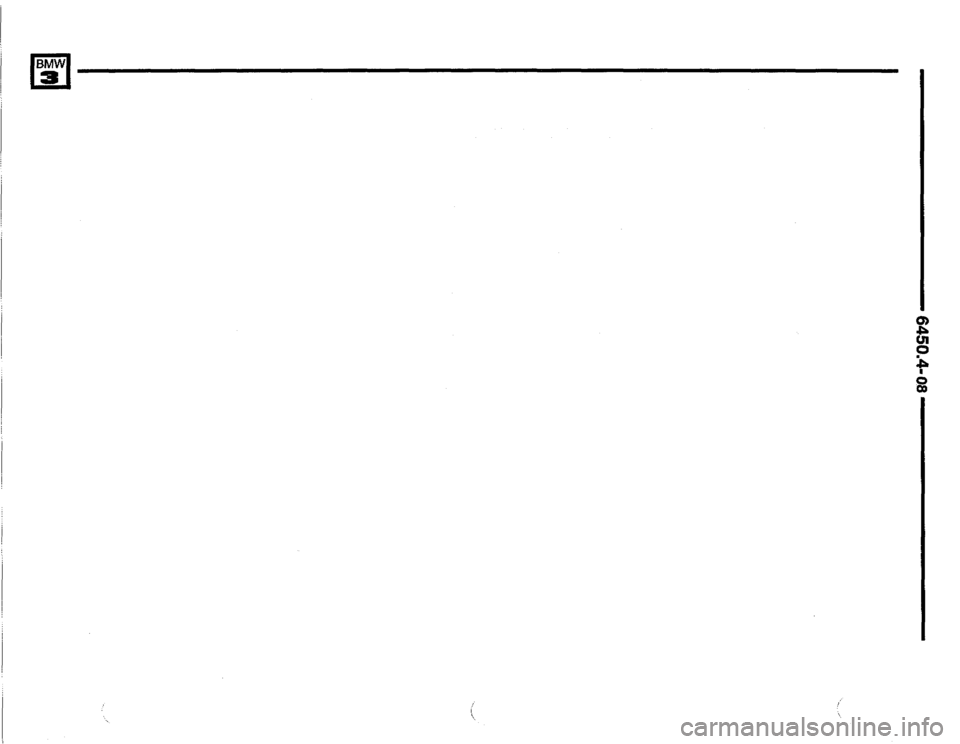 BMW 325i 1996 E36 Electrical Troubleshooting Manual 