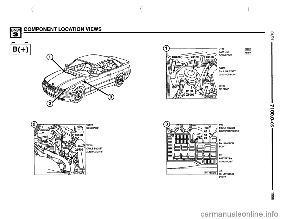 BMW 325i 1996 E36 Electrical Troubleshooting Manual 