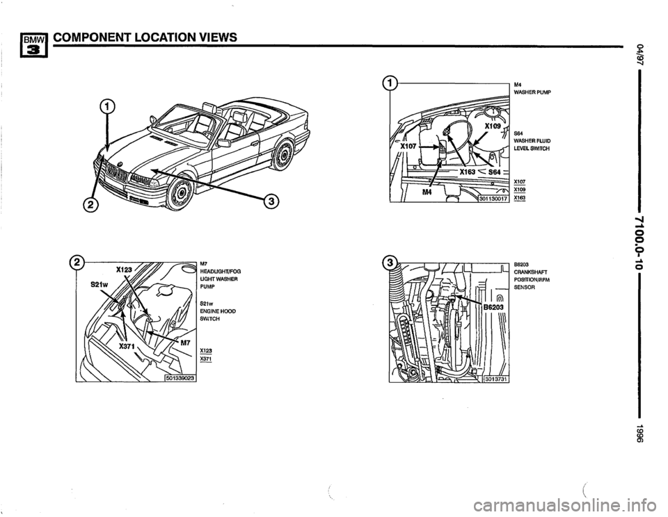 BMW 325i 1996 E36 Electrical Troubleshooting Manual 