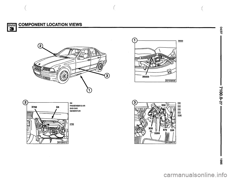 BMW 325i 1996 E36 Electrical Troubleshooting Manual 
