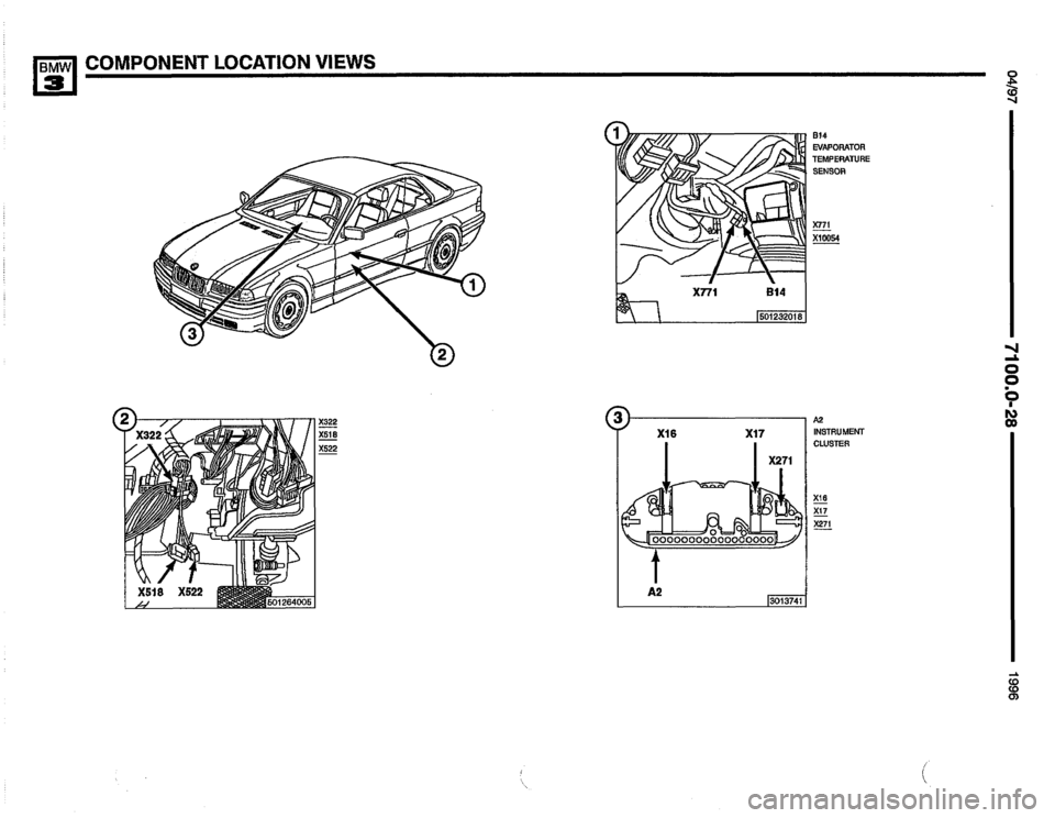 BMW 325i 1996 E36 Electrical Troubleshooting Manual 