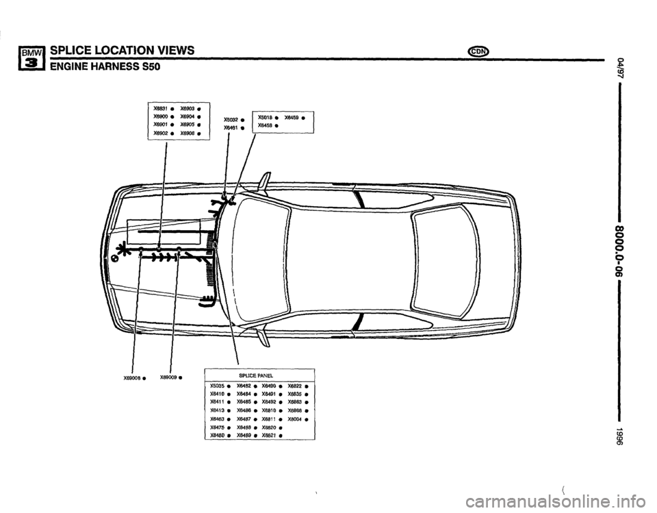 BMW 325i 1996 E36 Electrical Troubleshooting Manual 