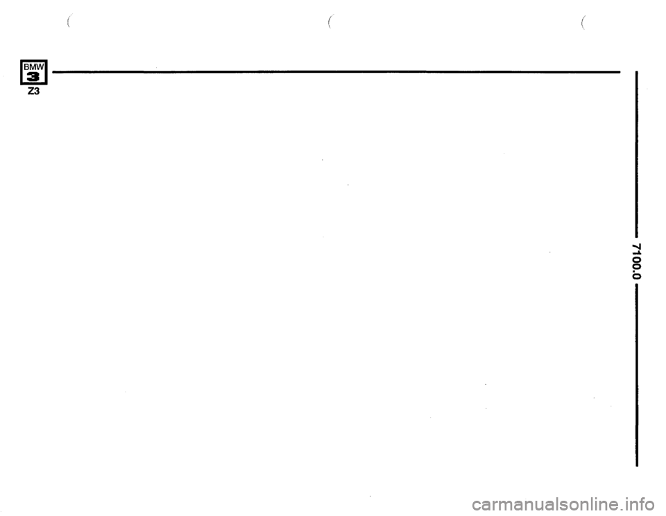 BMW Z3 ROADSTER 1996 E36 Electrical Troubleshooting Manual 