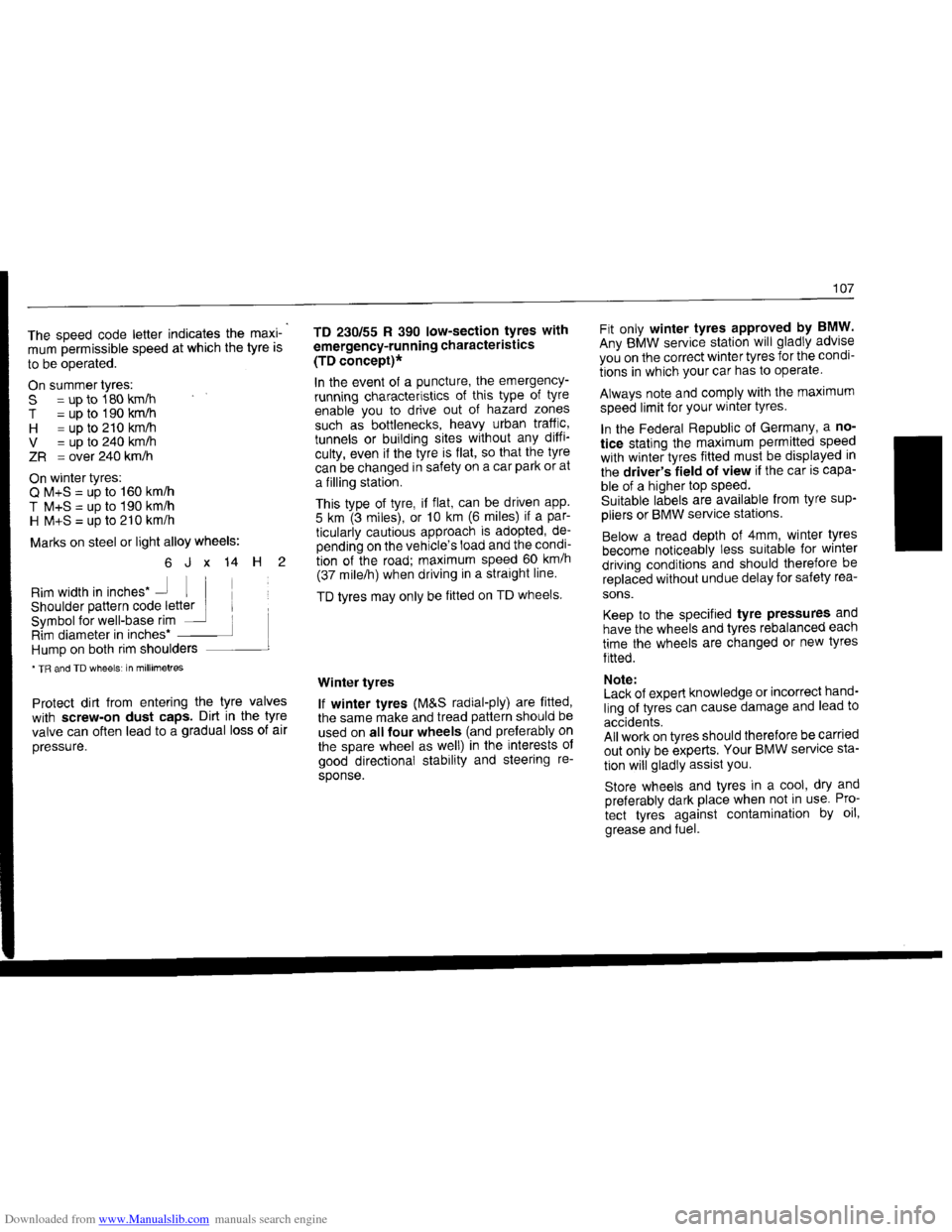 BMW 7 SERIES 1994 E38 Owners Manual Downloaded from www.Manualslib.com manuals search engine   
