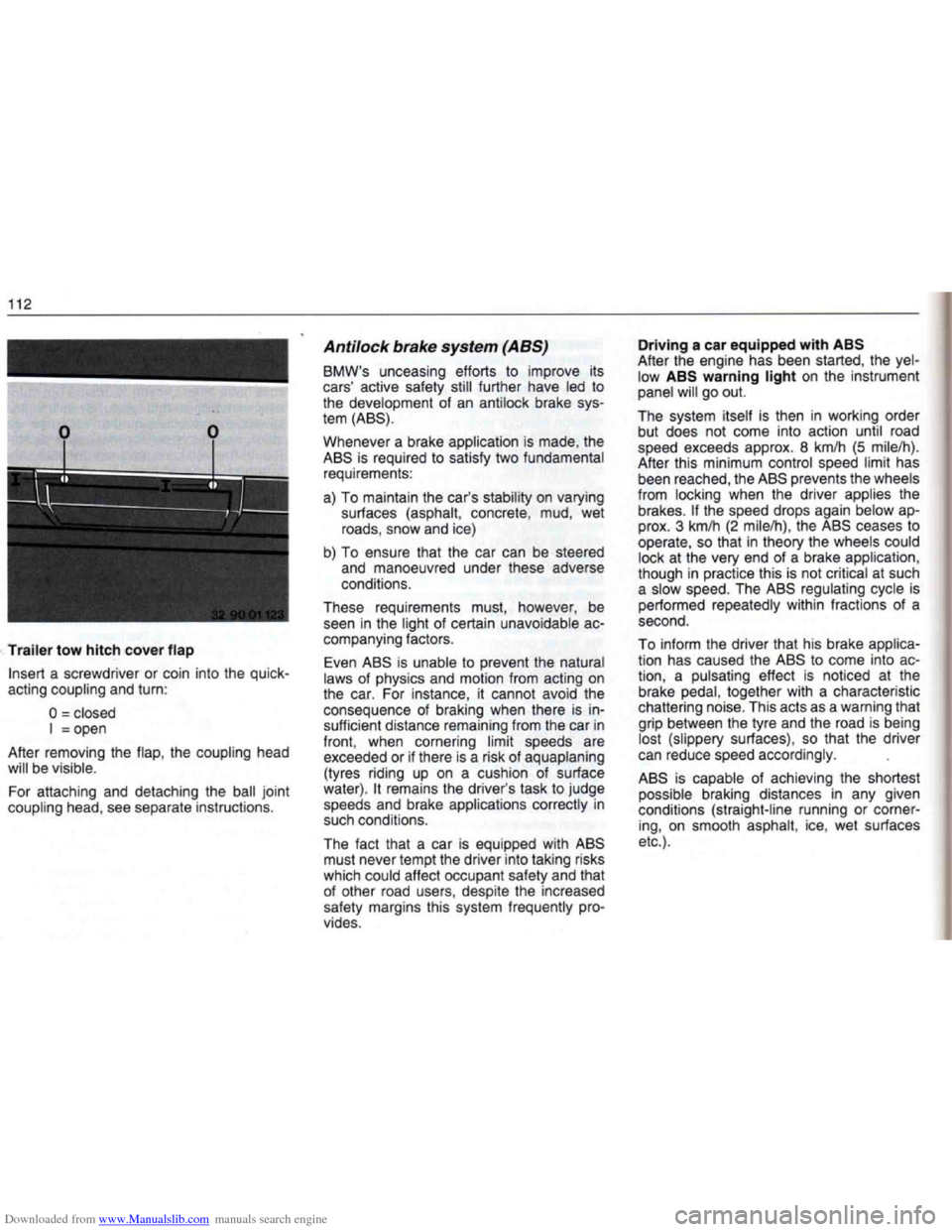 BMW 7 SERIES 1994 E38 Owners Manual Downloaded from www.Manualslib.com manuals search engine   