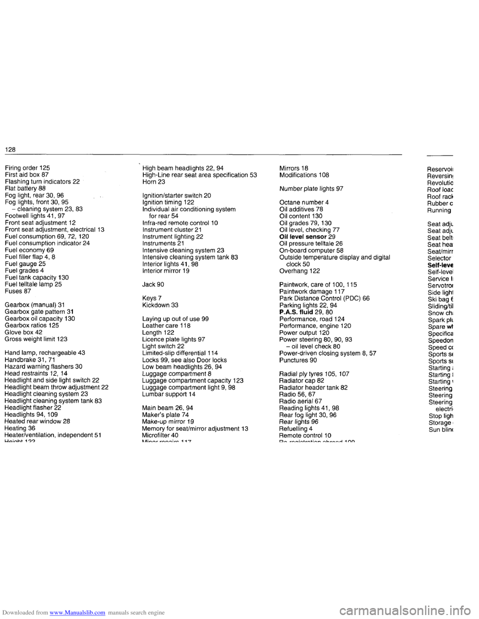 BMW 7 SERIES 1994 E38 Owners Manual Downloaded from www.Manualslib.com manuals search engine   
