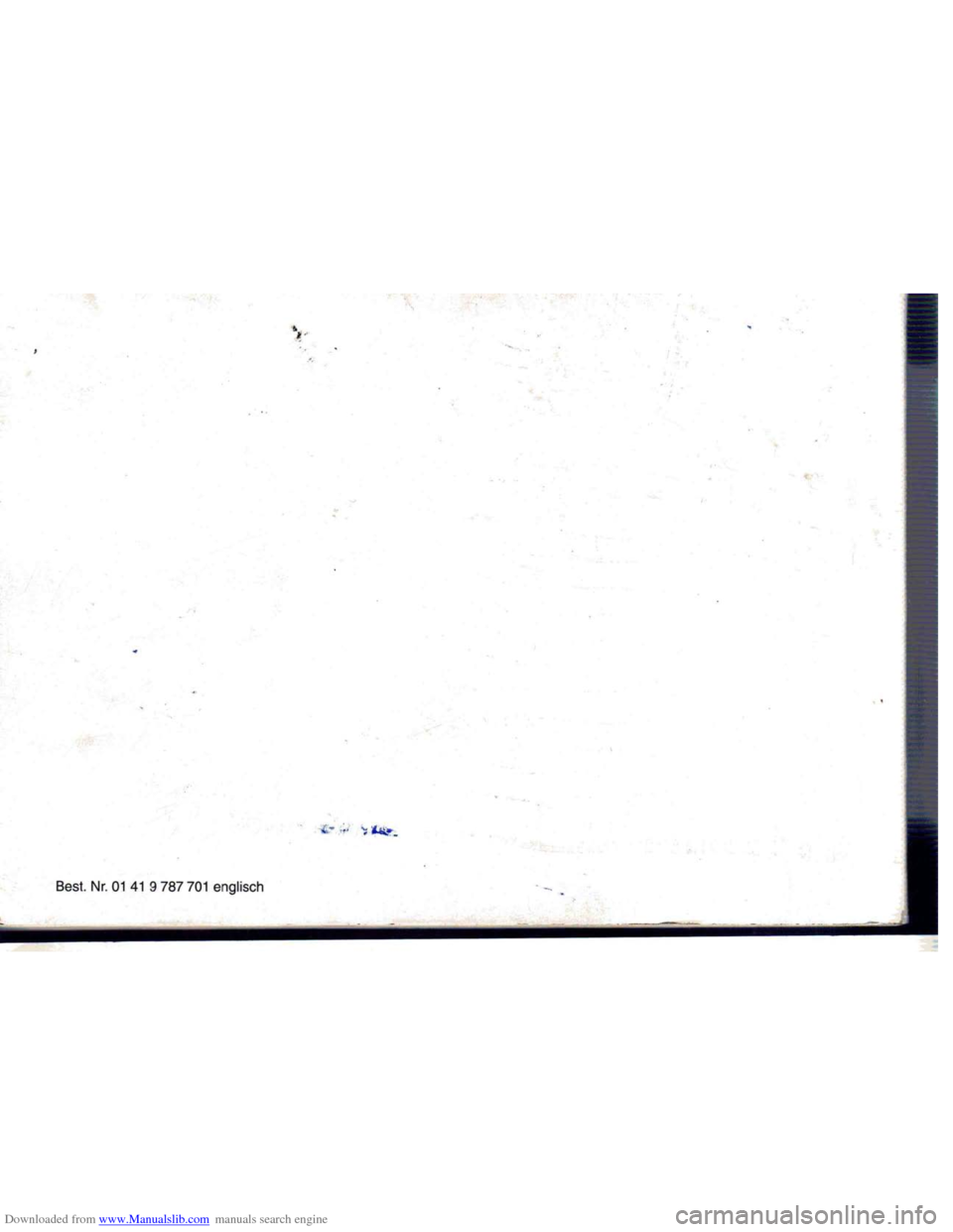 BMW 7 SERIES 1994 E38 Owners Manual Downloaded from www.Manualslib.com manuals search engine   