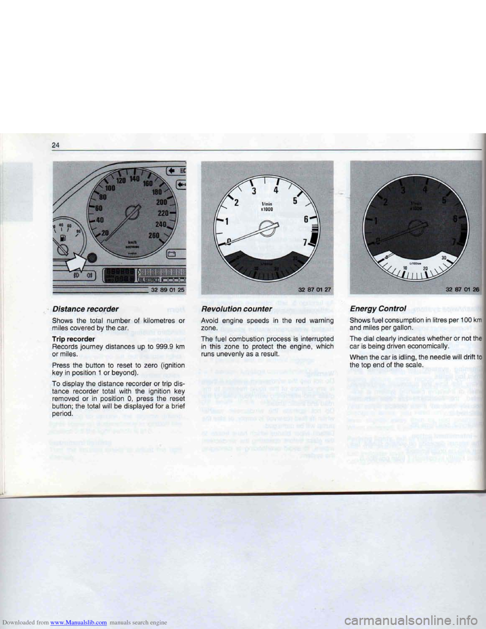 BMW 7 SERIES 1994 E38 Owners Manual Downloaded from www.Manualslib.com manuals search engine   