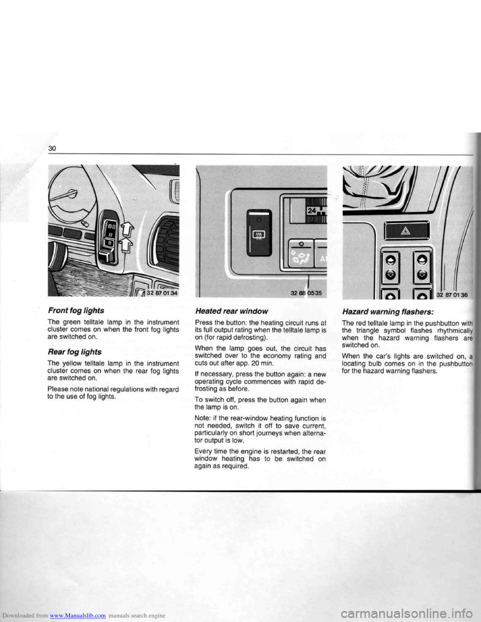 BMW 7 SERIES 1994 E38 Owners Manual Downloaded from www.Manualslib.com manuals search engine   