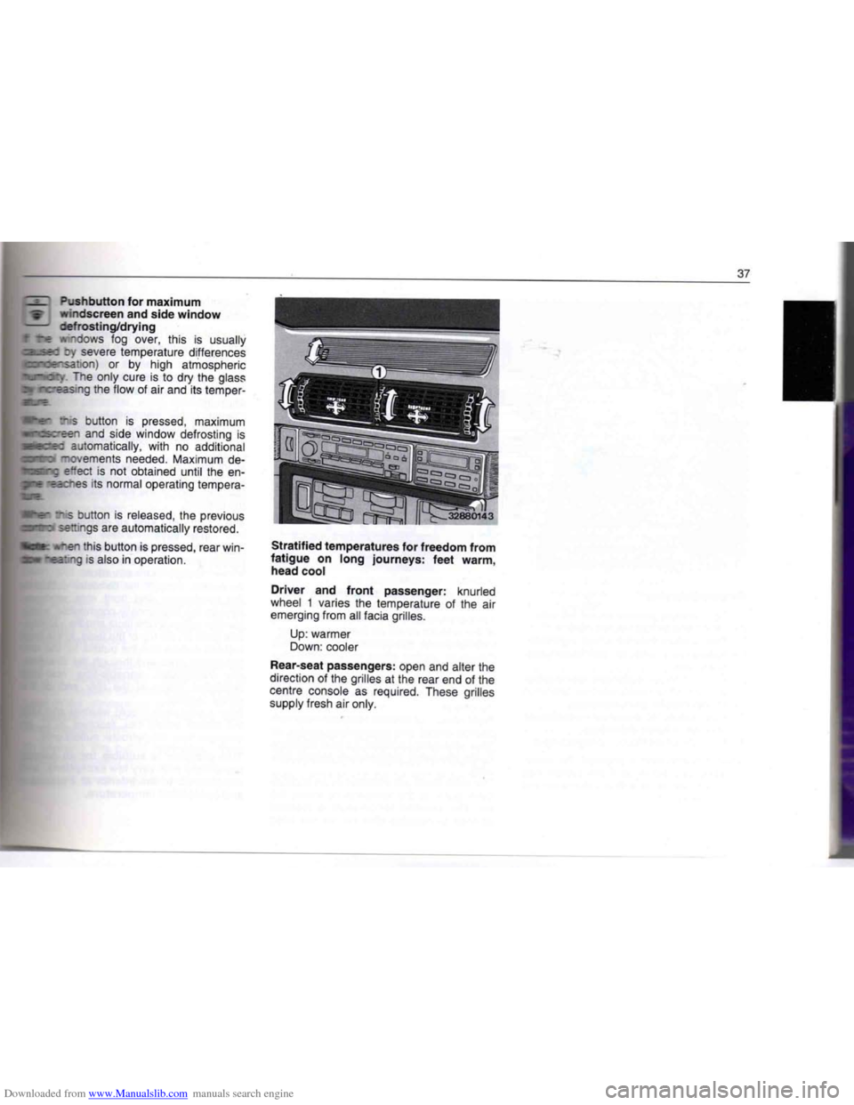 BMW 7 SERIES 1994 E38 Owners Manual Downloaded from www.Manualslib.com manuals search engine   