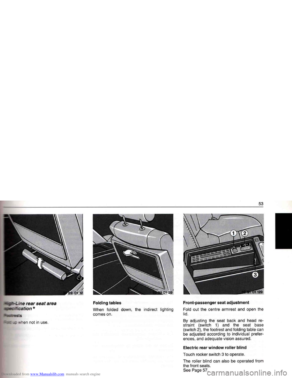 BMW 7 SERIES 1994 E38 Owners Manual Downloaded from www.Manualslib.com manuals search engine   