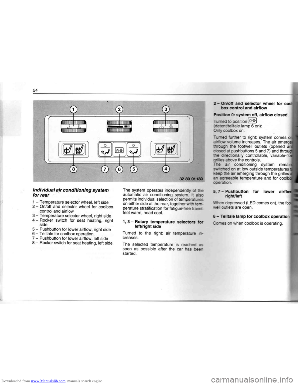 BMW 7 SERIES 1994 E38 Owners Manual Downloaded from www.Manualslib.com manuals search engine   