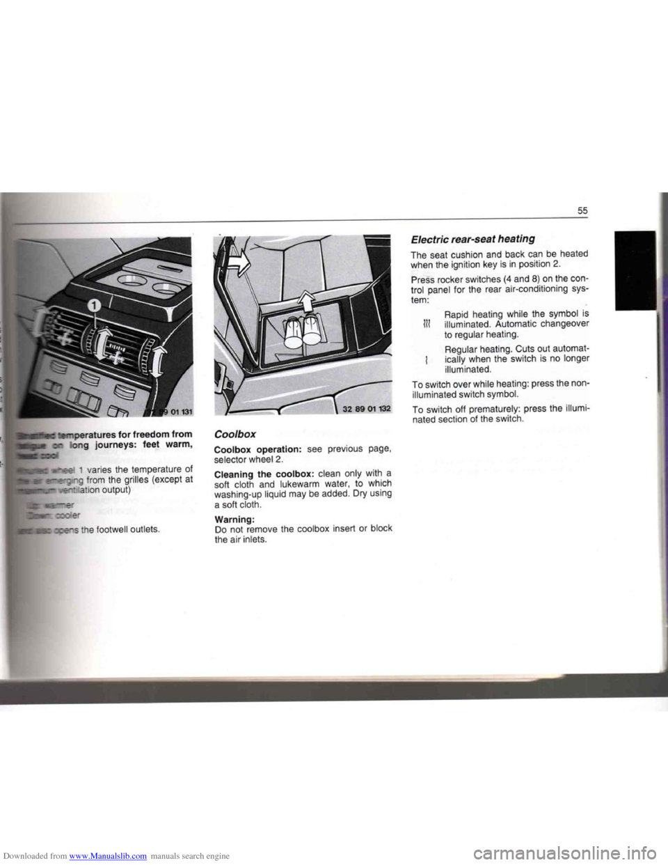 BMW 7 SERIES 1994 E38 Owners Manual Downloaded from www.Manualslib.com manuals search engine   
