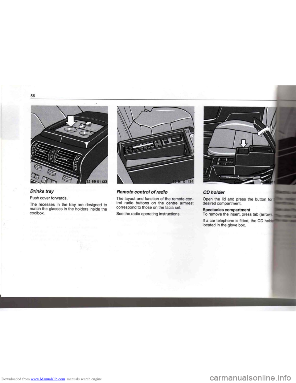 BMW 7 SERIES 1994 E38 Owners Manual Downloaded from www.Manualslib.com manuals search engine   