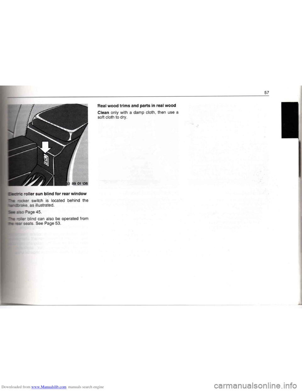 BMW 7 SERIES 1994 E38 Owners Manual Downloaded from www.Manualslib.com manuals search engine   