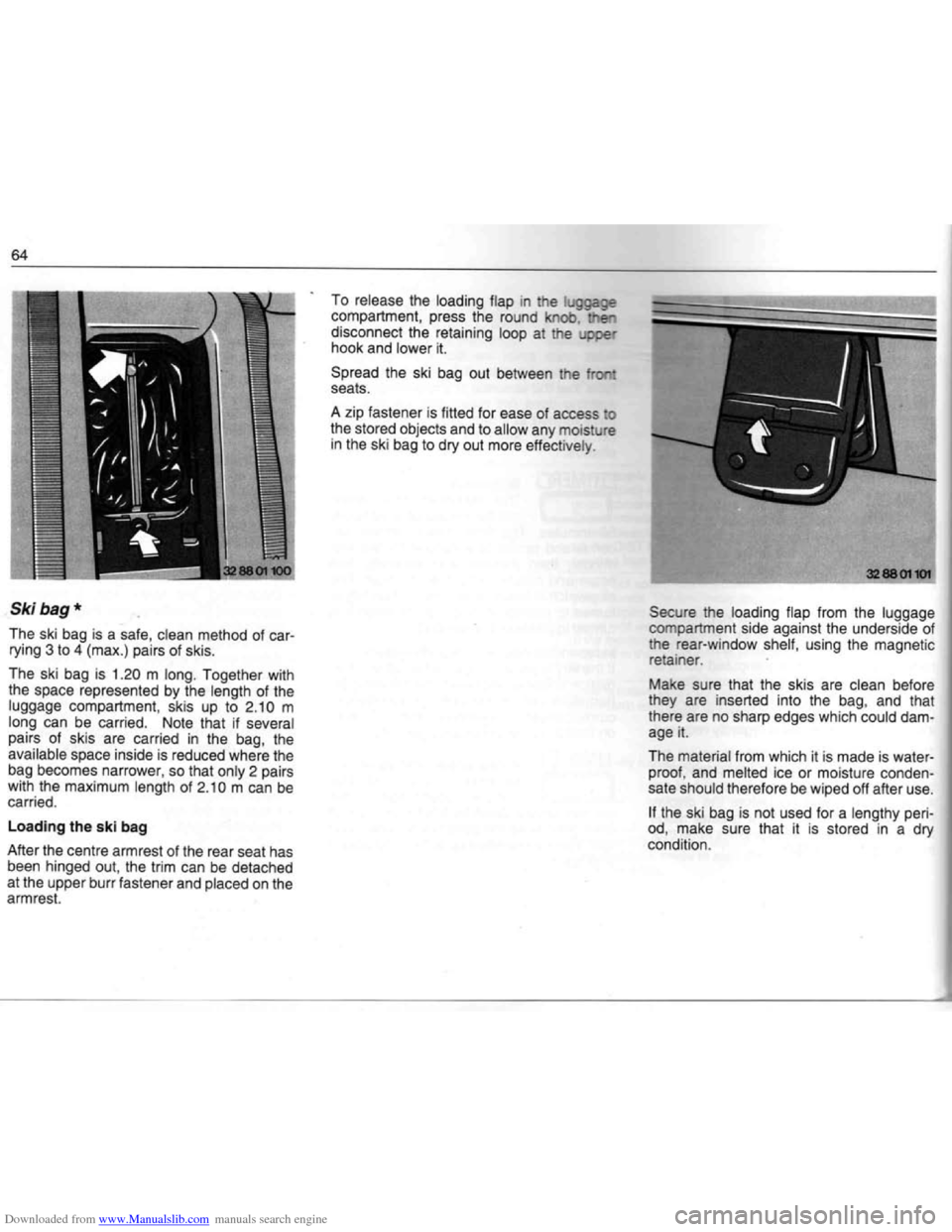 BMW 7 SERIES 1994 E38 Owners Manual Downloaded from www.Manualslib.com manuals search engine   