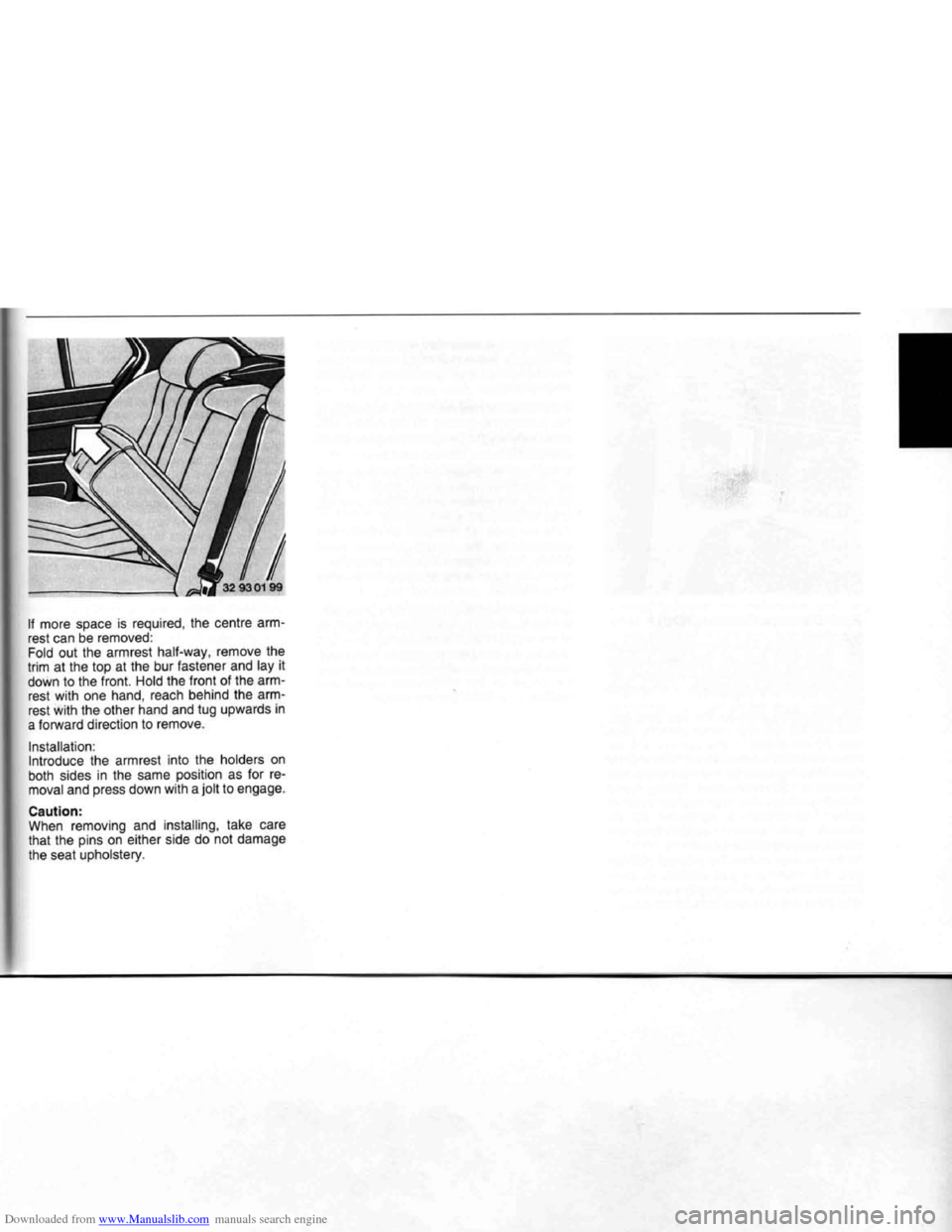 BMW 7 SERIES 1994 E38 Owners Manual Downloaded from www.Manualslib.com manuals search engine   