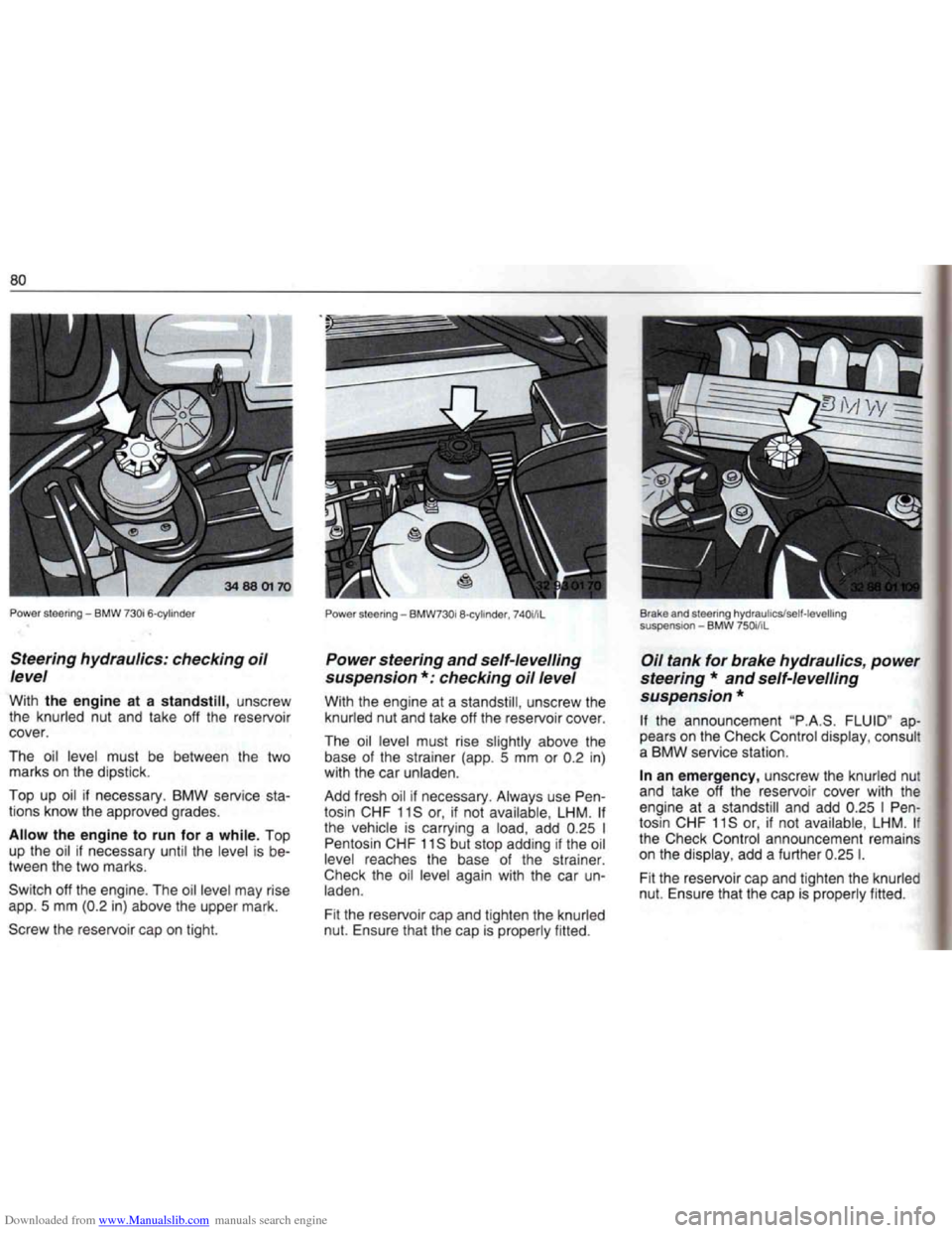 BMW 7 SERIES 1994 E38 Owners Manual Downloaded from www.Manualslib.com manuals search engine   