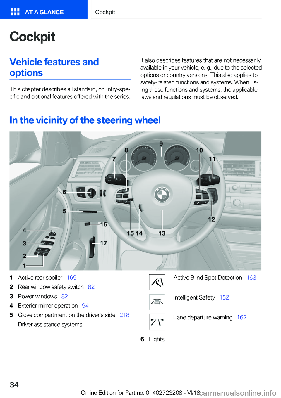 BMW 3 SERIES GRAN TURISMO 2019  Owners Manual �C�o�c�k�p�i�t�V�e�h�i�c�l�e��f�e�a�t�u�r�e�s��a�n�d�o�p�t�i�o�n�s
�T�h�i�s��c�h�a�p�t�e�r��d�e�s�c�r�i�b�e�s��a�l�l��s�t�a�n�d�a�r�d�,��c�o�u�n�t�r�y�-�s�p�ej�c�i�f�i�c��a�n�d��o�p�t�i�o�n�