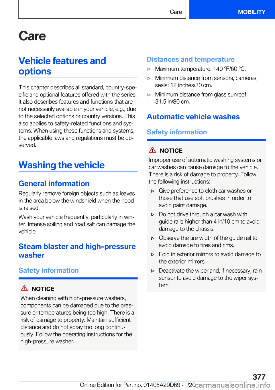 BMW 3 SERIES SEDAN PLUG-IN HYBRID 2021  Owners Manual �C�a�r�e�V�e�h�i�c�l�e��f�e�a�t�u�r�e�s��a�n�d
�o�p�t�i�o�n�s
�T�h�i�s��c�h�a�p�t�e�r��d�e�s�c�r�i�b�e�s��a�l�l��s�t�a�n�d�a�r�d�,��c�o�u�n�t�r�y�-�s�p�e#j
�c�i�f�i�c��a�n�d��o�p�t�i�o�n�a�l�