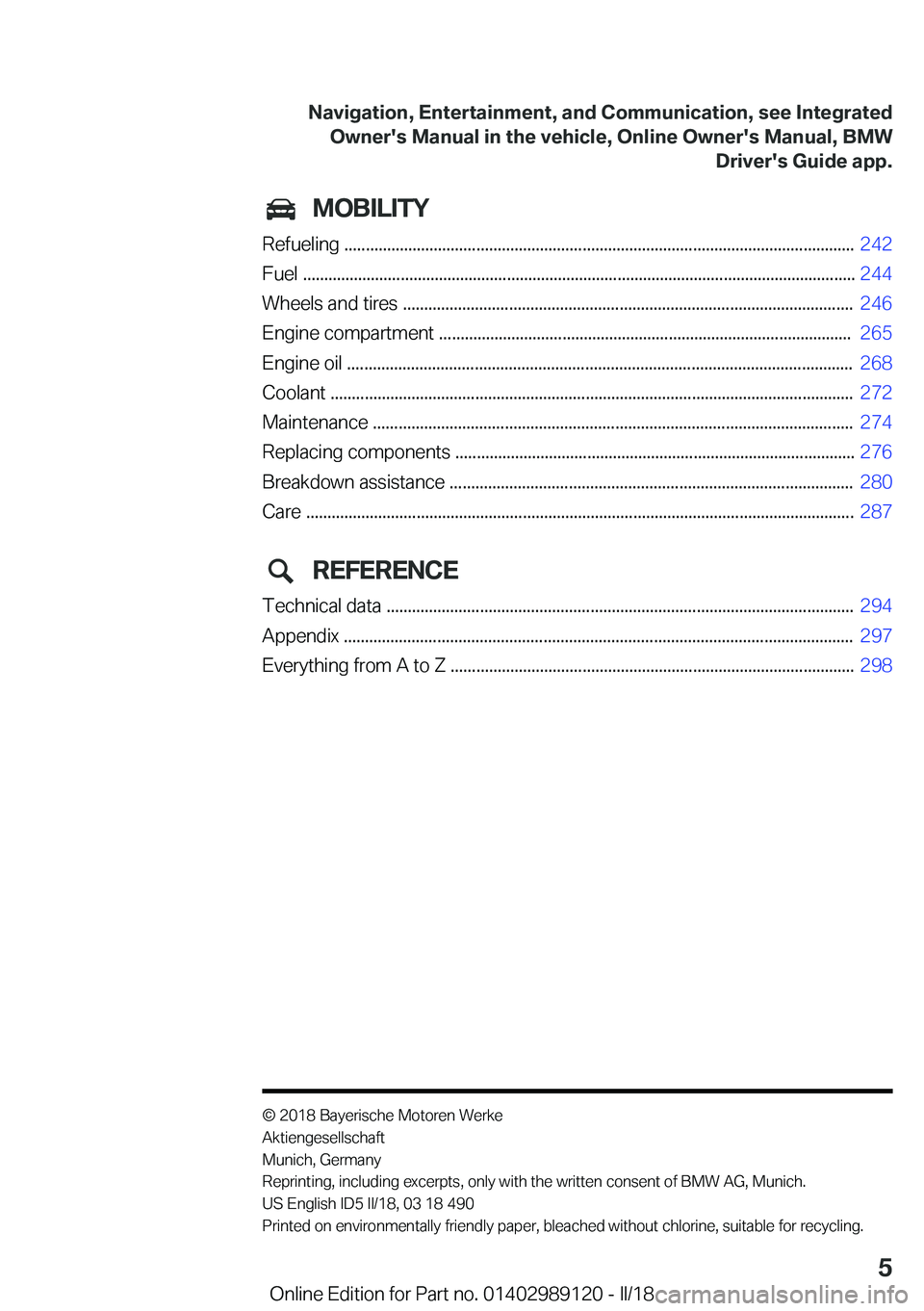 BMW 4 SERIES COUPE 2019  Owners Manual �M�O�B�I�L�I�T�Y
�R�e�f�u�e�l�i�n�g� �.�.�.�.�.�.�.�.�.�.�.�.�.�.�.�.�.�.�.�.�.�.�.�.�.�.�.�.�.�.�.�.�.�.�.�.�.�.�.�.�.�.�.�.�.�.�.�.�.�.�.�.�.�.�.�.�.�.�.�.�.�.�.�.�.�.�.�.�.�.�.�.�.�.�.�.�.�.�.�.�.�