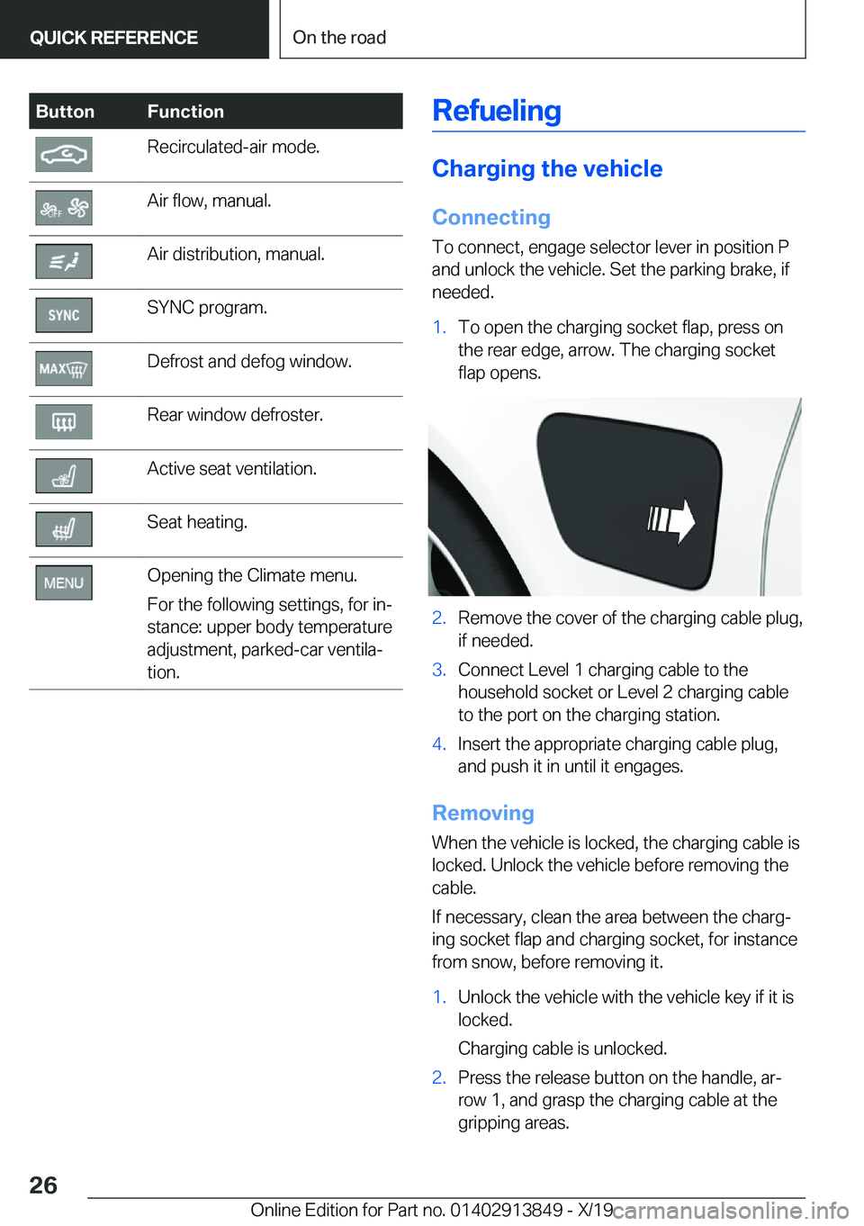 BMW 5 SERIES 2020  Owners Manual �B�u�t�t�o�n�F�u�n�c�t�i�o�n�R�e�c�i�r�c�u�l�a�t�e�d�-�a�i�r��m�o�d�e�.�A�i�r��f�l�o�w�,��m�a�n�u�a�l�.�A�i�r��d�i�s�t�r�i�b�u�t�i�o�n�,��m�a�n�u�a�l�.�S�Y�N�C��p�r�o�g�r�a�m�.�D�e�f�r�o�s�t��a