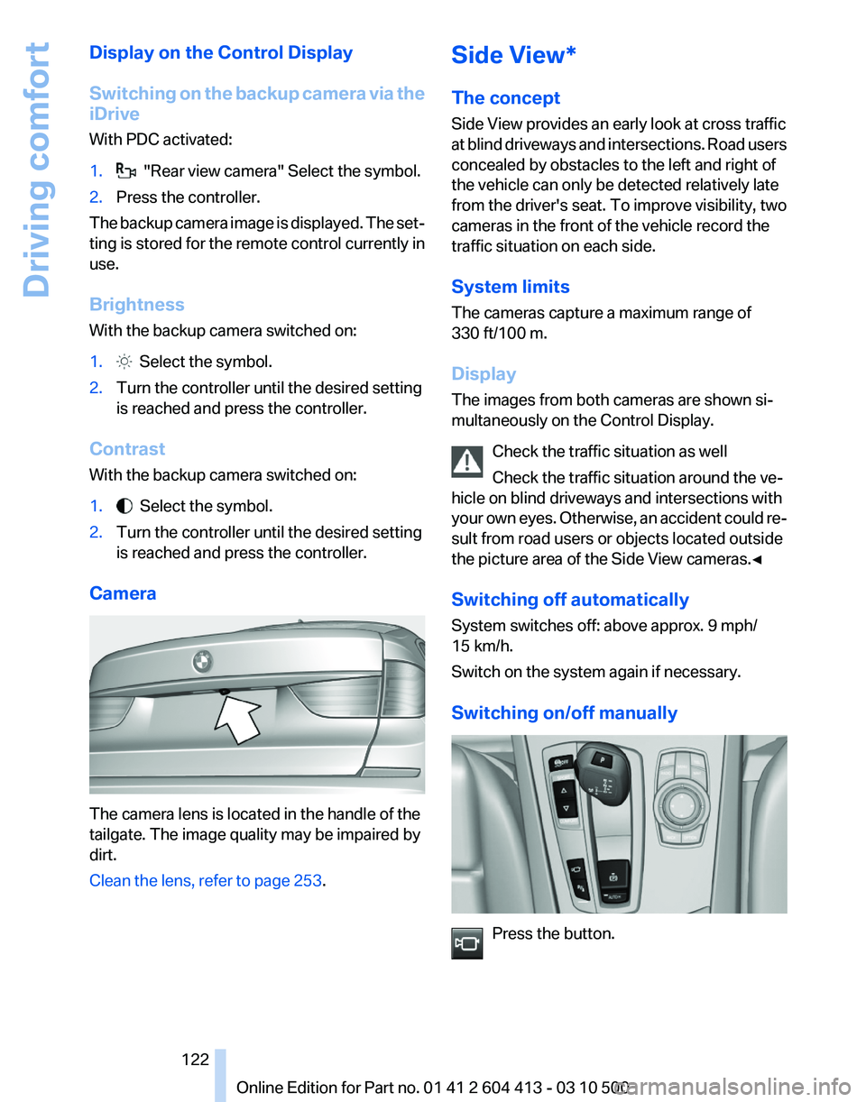 BMW 550I GRAN TURISMO 2010  Owners Manual 