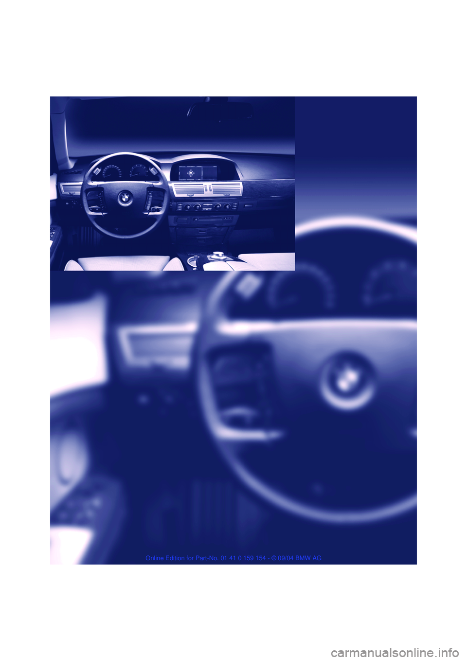 BMW 760LI SEDAN 2005  Owners Manual 
