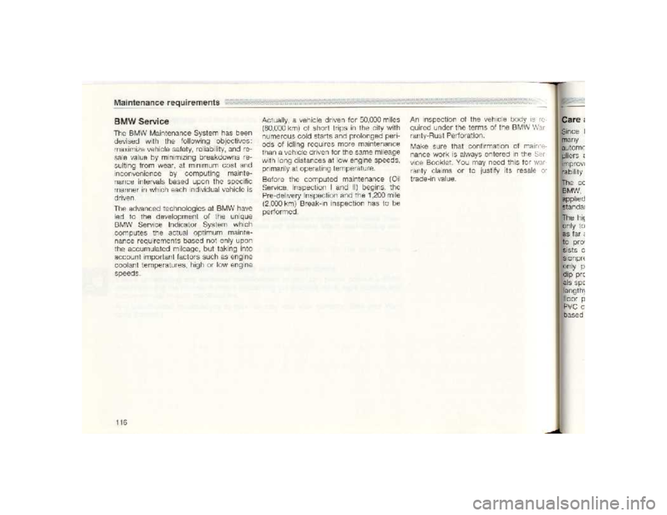 BMW 850I COUPE 1989  Owners Manual 