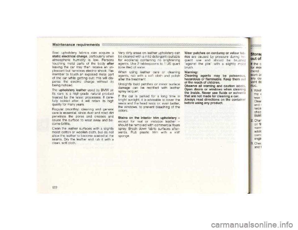BMW 850I COUPE 1989  Owners Manual 