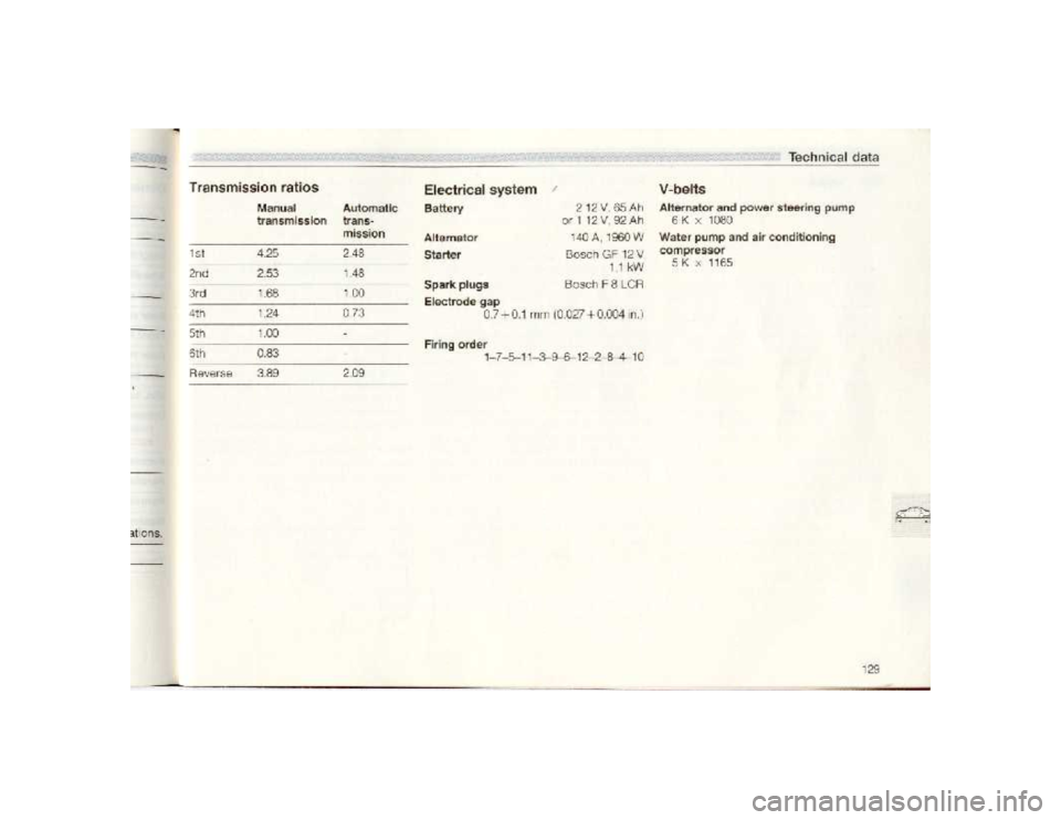BMW 850I COUPE 1989  Owners Manual 