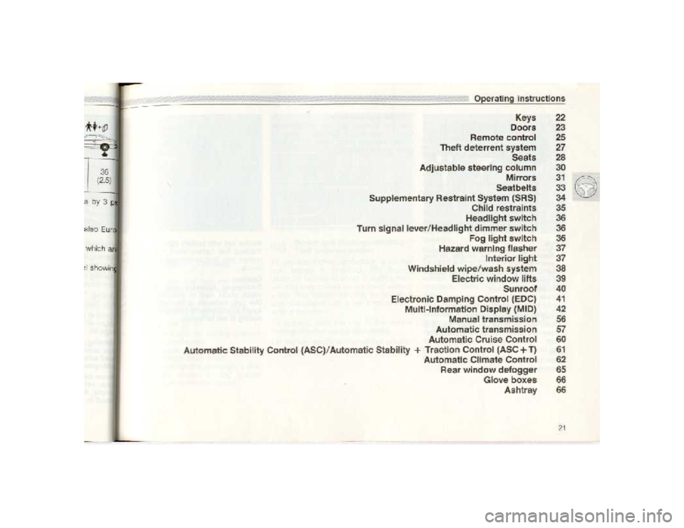 BMW 850I COUPE 1989  Owners Manual 
