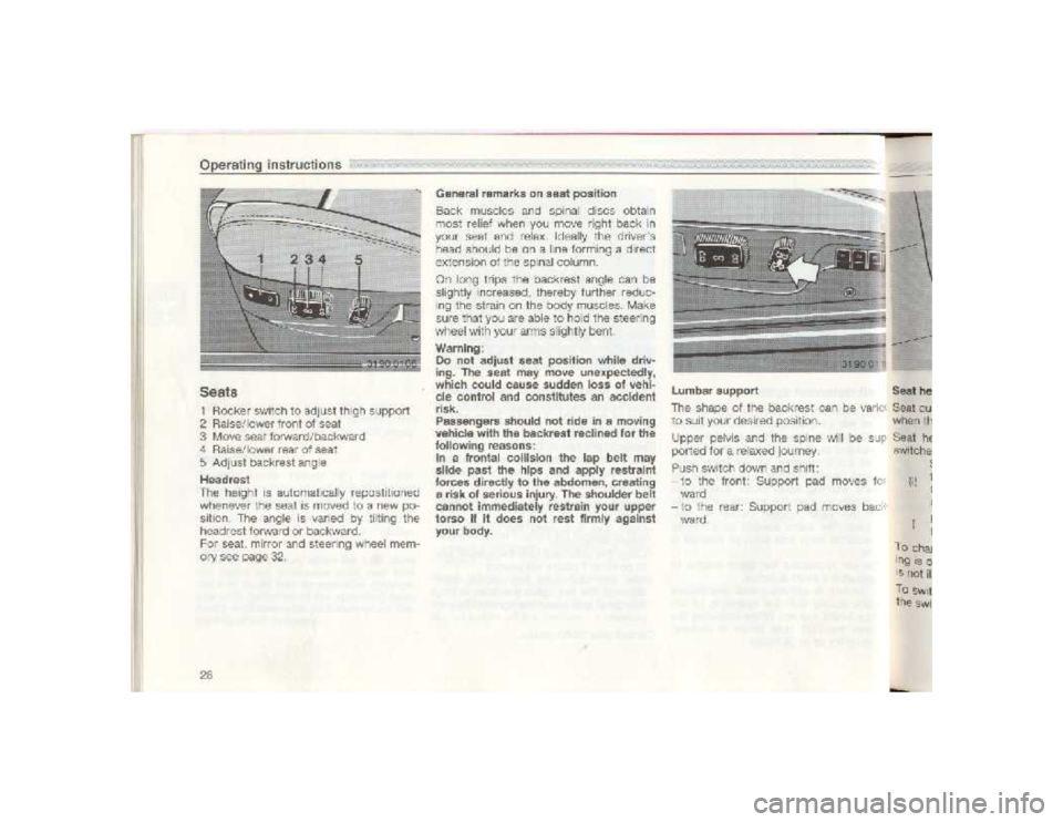 BMW 850I COUPE 1989  Owners Manual 